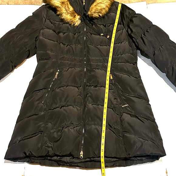 Laundry by Shelli Segal Black Down Winter Coat Women's Large - Picture 7 of 8